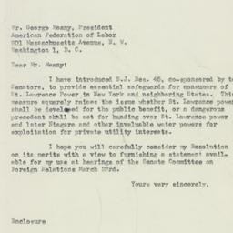 Letter: 1953 March 16
