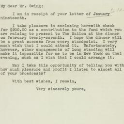 Letter: 1944 January 25