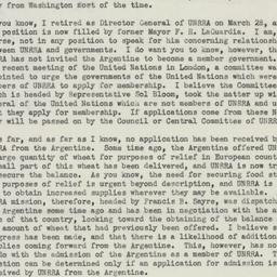 Letter: 1946 April 16