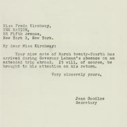 Letter: 1944 March 28