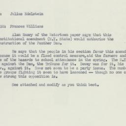 Memorandum: 1955 September 2