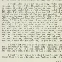 Letter: 1943 July 8