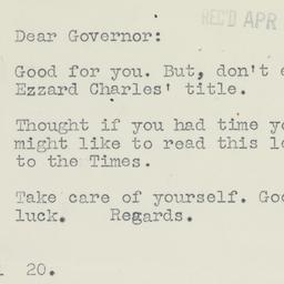 Note: 1951 April 24