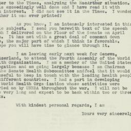 Letter: 1951 April 27