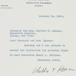 Letter: 1940 October 24