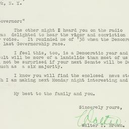 Letter: 1954 October 24