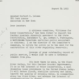Letter: 1955 August 24