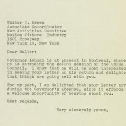 Letter: 1944 September 20