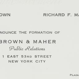 Letter: 1954 March 1