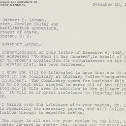 Letter: 1942 December 10