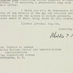 Letter: 1944 August 11