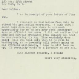 Letter: 1951 June 8