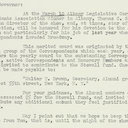 Letter: 1951 February 3