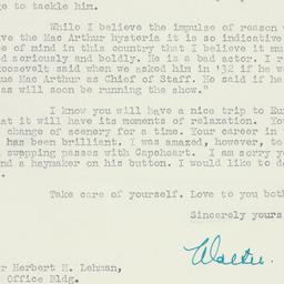 Letter: 1951 May 7