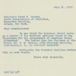 Letter: 1937 July 21