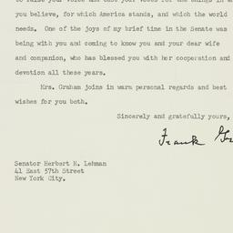 Letter: 1957 January 7