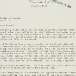 Letter: 1950 June 11