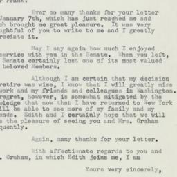 Letter: 1957 January 10