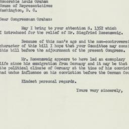 Letter: 1954 July 20