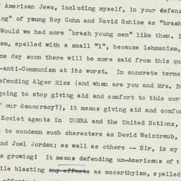 Letter: 1953 July 23