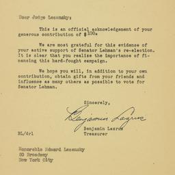 Letter: 1950 October 25