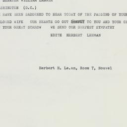 Telegram: 1959 August 12