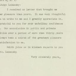 Letter: 1949 September 10