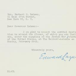 Letter: 1948 January 26