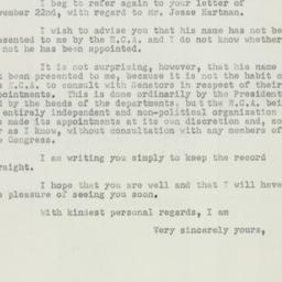 Letter: 1950 December 14