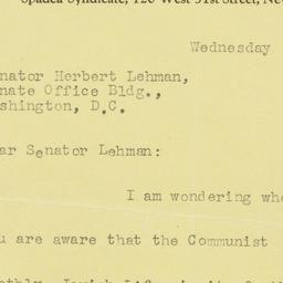 Note: 1953 May 28