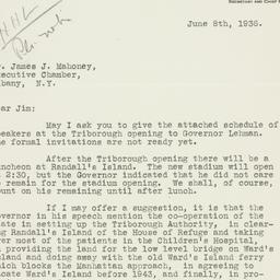 Letter: 1936 June 8