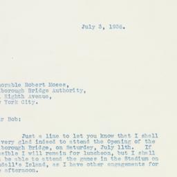 Letter: 1936 July 3