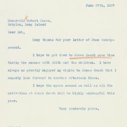 Letter: 1937 June 28