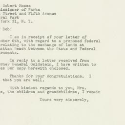 Letter: 1949 December 19