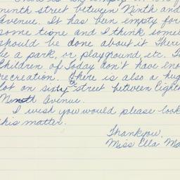 Letter: 1950 February 27