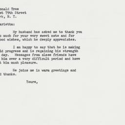 Letter: 1963 March 8