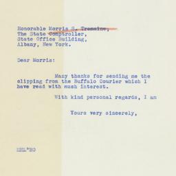 Letter: 1939 May 4