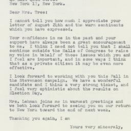 Letter: 1956 August 29