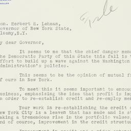 Letter: 1934 August 23