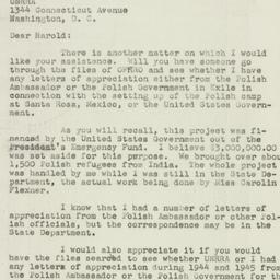 Letter: 1947 January 13