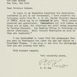 Letter: 1947 February 28