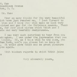 Letter: 1947 December 23