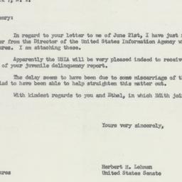 Letter: 1956 July 3