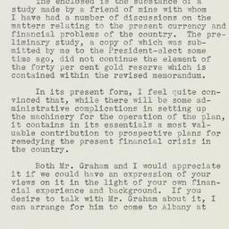 Letter: 1933 February 10