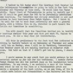 Letter: 1955 November 11