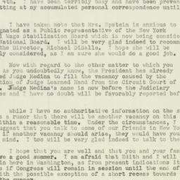 Letter: 1951 June 15