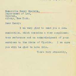 Letter: 1935 February 13