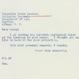 Letter: 1942 November 10