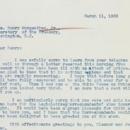 Letter: 1936 March 11