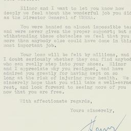 Letter: 1946 March 15
